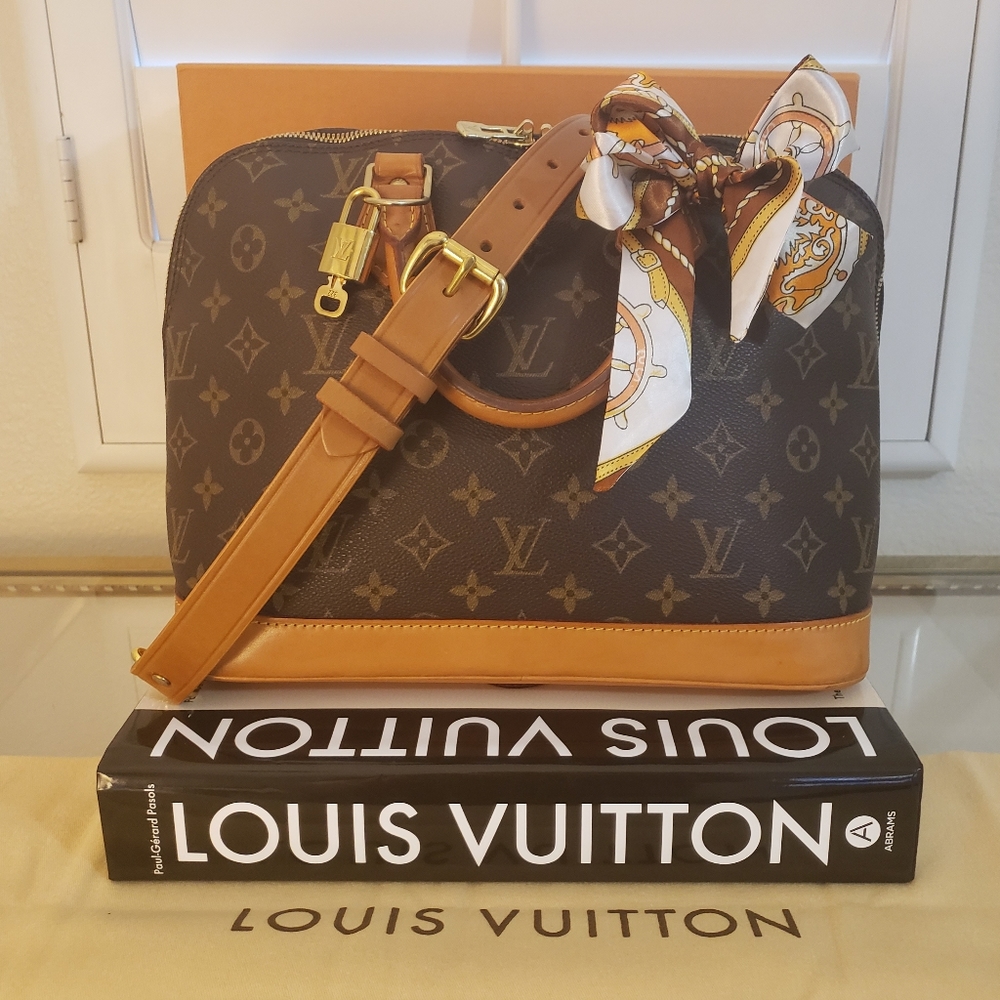 Authentic Louis Vuitton Alma